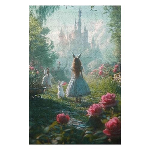 Puzzle, 1000 Teile, Schottland, Lernspielzeug für Erwachsene, Freizeitunterhaltung für Kinder, Dekoration, Malerei, Film, Anime-Thema, 26 x 38 cm von HNBDE