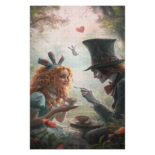 Puzzle 1500 Teile für Erwachsene, schwierige und schwere Puzzles für Frauen und Männer, Premium-Karton, präzise ineinandergreifende Puzzles, Film-Anime-Thema, 57 * 87cm von HNBDE