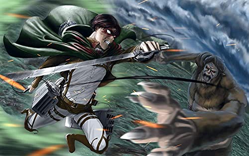Puzzle für Erwachsene, 1000 Teile, Anime Attack on Titan, Kinderpuzzle, Lernspielzeug, Denkspiel, Geschenk, Teenager, DIY, Familienunterhaltung, Mj729TY 50x70cm Puzzle für Erwachsene, 1000 Teile, Anime Attack on Titan, Kinderpuzzle, Lernspielzeug, Denkspiel, Geschenk, Teenager, DIY, Familienunterhaltung, Mj729TY 50x70cm von HNBDE