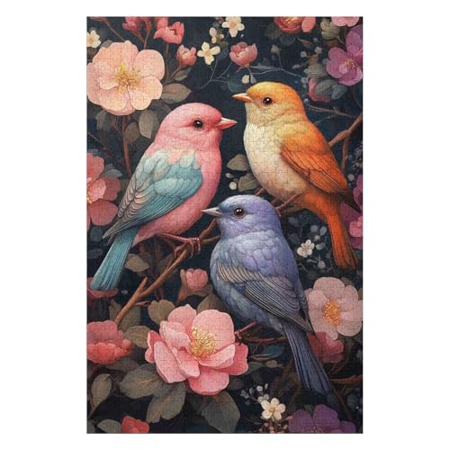 Puzzles 1000 Pieces for Adults Jigsaw Puzzles for Adults 1000 Piece Puzzle Educational Games-Bird Puzzles38*52cm von HNBDE