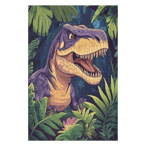 Puzzles 1000 Pieces for Adults Jigsaw Puzzles for Adults 1000 Piece Puzzle Educational Games-Dinosaur-Home Decoration Puzzle50*70cm von HNBDE