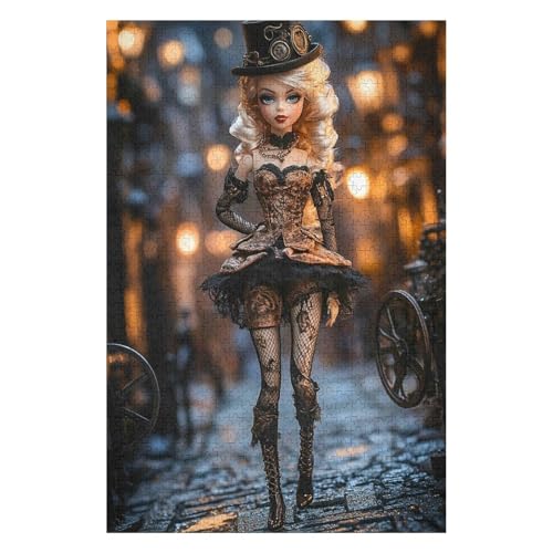 Puzzles 1000 Pieces for Adults Jigsaw Puzzles for Adults 1000 Piece Puzzle Educational Games -Doll - Decoration Puzzle26*38cm von HNBDE