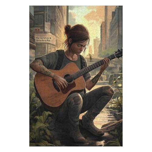 Puzzles for Adults 1500 Pieces Sports -The Last of Us- Puzzles for Children Learning Toy Intellectual Game Gift Teens DIY Home Entertainment Toy(57 * 87cm) von HNBDE