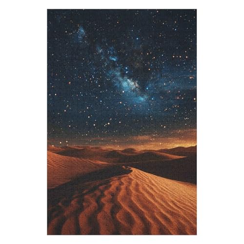 Sahara Desert Jigsaw Puzzles for Adults 1000 Pieces Japan Impossible Puzzle Brain Teaser Difficult Educational Games Relax Puzzles Games Premium 1000pcs(26 * 38cm) von HNBDE