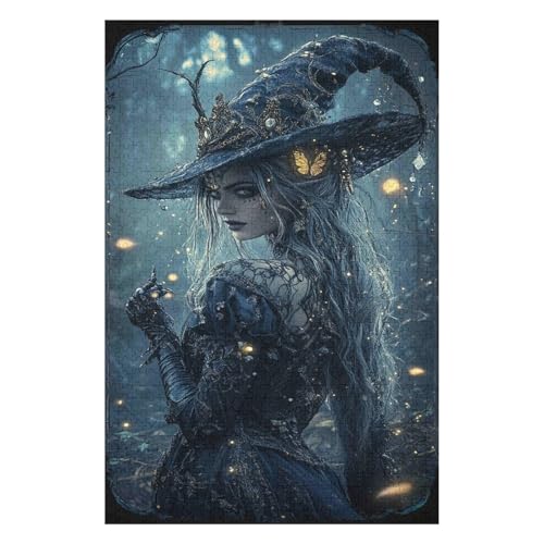 Witch-1000 Piece Jigsaw Puzzles for Adults Jigsaw Puzzles 1000 Pieces Challenging Puzzles for Adults 1000 Jigsaw Puzzles for Adults Toys & Games 1000pcs(26 * 38cm) von HNBDE