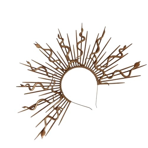 Goddesses Inspire Medusas Kronen Schlangen-Stirnband, modisches Accessoire für Themenpartys und Cosplay-Events, tägliche Freizeitkleidung Goddesses Inspire Medusas Kronen Schlangen-Stirnband, modisches Accessoire für Themenpartys und Cosplay-Events, tägliche Freizeitkleidung von HNsdsvcd