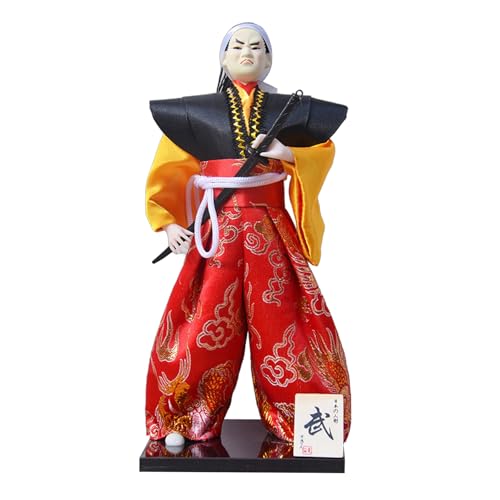 HNsdsvcd Authentics 12inch Japanische Samurais Männliche Puppen In Kimonos Für Sammler Und Dekoration von HNsdsvcd