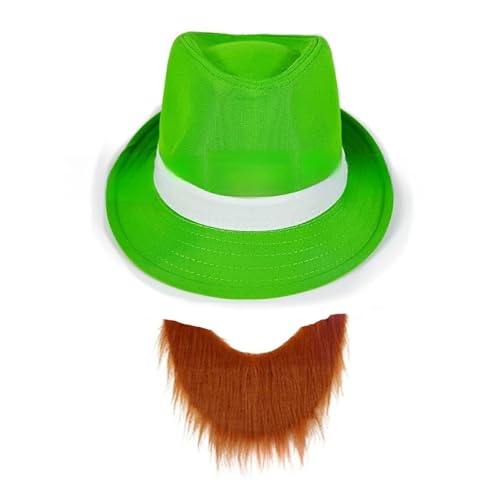 HNsdsvcd Irish Festival Hat Unisex Irish Hat Irish Festival Kostüm Accessoires Für Männer Frauen Cosplay Party Fotografie von HNsdsvcd