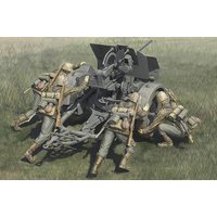 HOBBY BOSS 84418 1:35 German 20mm Flak 38 early with Waffen-SS Crew von HOBBY BOSS