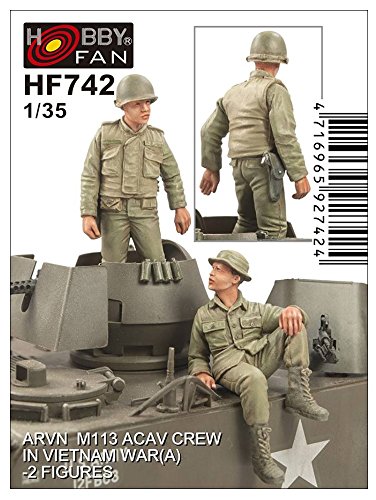 HOBBY FAN - Arvn M113 Acav Crew in Vietnam War (a) Modellfigur Arvn M113 Acav Crew in Vietnam War (a) 742 1/35. Modell-Panzer Promo Miniatur von HOBBY FAN