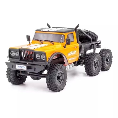 HOBBYTECH CRX18 Flat Cage 6WD Orange Mini Crawler 1/18 von HOBBYTECH