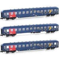 HOBBYTRAIN H22209 N 3er Set Liegewagen Bcm, DSB, Ep. V HOBBYTRAIN H22209 N 3er Set Liegewagen Bcm, DSB, Ep. V von HOBBYTRAIN