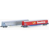 HOBBYTRAIN H23442 N 2er Set Schiebewandwagen Habis "Kronenbourg", SNCF, Ep. V-VI von HOBBYTRAIN