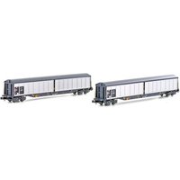 HOBBYTRAIN H23450 N 2er Set Güterwagen Habils, SBB, Ep. V von HOBBYTRAIN