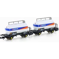 HOBBYTRAIN H24853 N 2er Set Leichtbau-Kesselwagen "Statoil", DSB, Ep. IV von HOBBYTRAIN