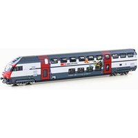 HOBBYTRAIN H25129 N IC2000 Dosto-Steuerwagen 2.Klasse, SBB, Ep. V-VI von HOBBYTRAIN