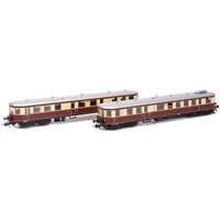 HOBBYTRAIN H303601S H0 Set VT 137 / VS145 creme-rot Wechselstrom, DRG, Ep. II von HOBBYTRAIN