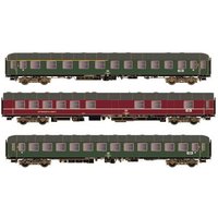 HOBBYTRAIN H43036 H0 3er Set Personenwagen D1213, DB, Ep. IV von HOBBYTRAIN