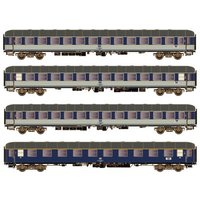 HOBBYTRAIN H43044 H0 4er Set Personenwagen "Dolomiten Express" Set 2, DB, Ep. IV von HOBBYTRAIN