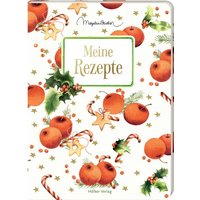 HÖLKER VERLAG 88040 Meine Rezepte - Einschreibbuch (Bastin/weihnachtlich) von HÖLKER