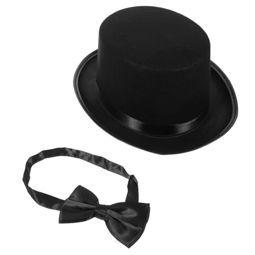 HOLIDYOYO 1 Satz Detektiv-verkleidungsset Cosplay-detektiv-kit Detektivbedarf Detektivhut Detektivzubehör Detektiv-partykostüm Detektiv-kostümset Detektiv-cosplay-kostüm Black Stoff von HOLIDYOYO