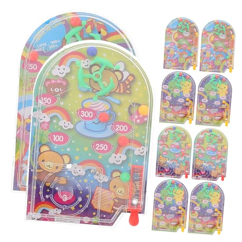 HOLIDYOYO 10 Stück Teiliges Mini Tisch flipperspiel für Handliches Lernspielzeug Auge Hand koordination und Fingerkraft Kreatives Geburtstagsgeschenk Praktisch und Unterhaltsam HOLIDYOYO 10 Stück Teiliges Mini Tisch flipperspiel für Handliches Lernspielzeug Auge Hand koordination und Fingerkraft Kreatives Geburtstagsgeschenk Praktisch und Unterhaltsam von HOLIDYOYO