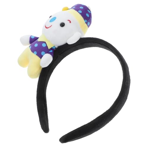 HOLIDYOYO Clown Stirnband Clown Kostüm Clown Hüte Alberne Hüte Clown Perücke Zirkus Haarteil Regenbogen Stirnband Clown Zubehör Clown Schuhe Haarbänder Stirnbänder Halloween von HOLIDYOYO