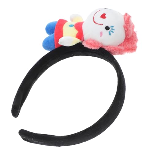 HOLIDYOYO Clown-stirnband Clownhüte Clown Perücke Clown-zubehör Clown-kostüm Regenbogen-stirnband Mützen Süßes Clownkostüm Kostüm Stirnbänder Zirkus-haarteil Haarschmuck Pp Baumwolle von HOLIDYOYO