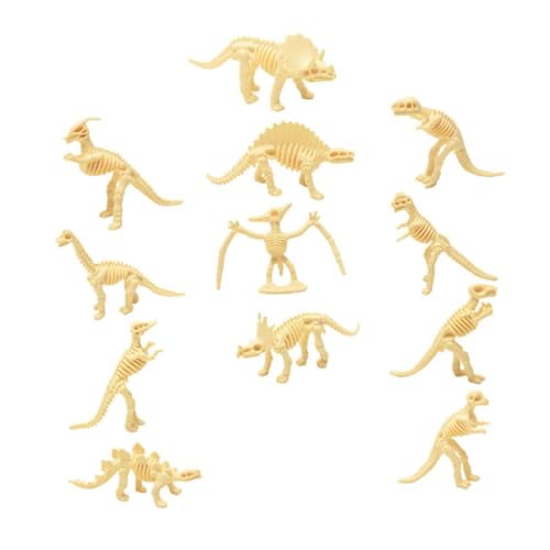 HOLIDYOYO Dinosaurier Skelett Modelle Realistische Dinosaurier Ornamente Für Spaßige Spielzeugfiguren Zum Forschen Und Lernen Zufällige Stile von HOLIDYOYO