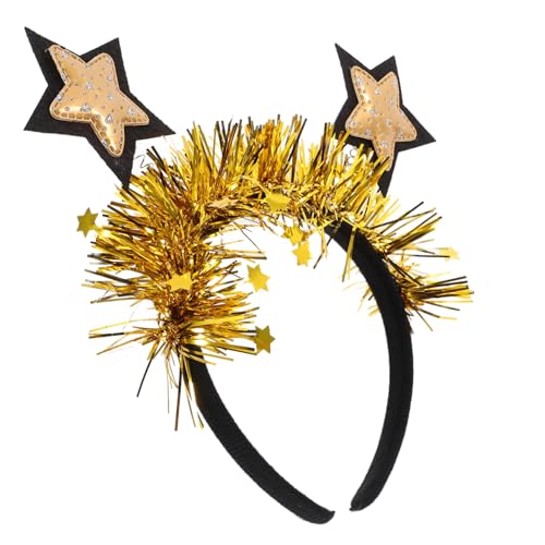 HOLIDYOYO Glitzerndes Haarband Mit Sternanhänger Glitzer Haarreifen Für Cosplay Und Partys Perfektes Accessoire Für Prinzessinnen Und Festliche Anlässe von HOLIDYOYO