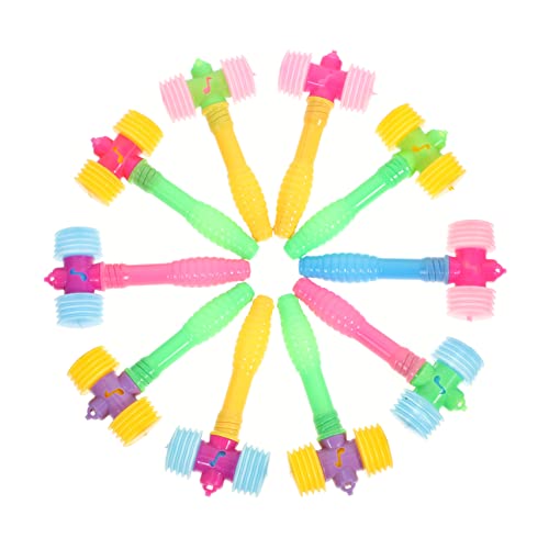 HOLIDYOYO Hammer Set Bunte Geräusch Machende Gummihämmer Für Pädagogisches Pounding Für Drinnen Und Draußen Ideal Für Kleines Handwerk Und Kreative Spiele von HOLIDYOYO