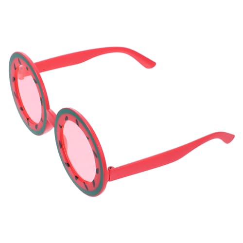 HOLIDYOYO Hawaiianische Wassermelonen-Sonnenbrille: Palästina-Luau-Party-Sonnenbrille Fruchtmotiv-Brille Brille Sommer-Strand-Brille Fotoautomaten-Requisiten Für Hawaiianische von HOLIDYOYO