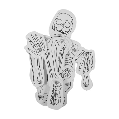 HOLIDYOYO Human Skeleton Modell Bausatz für Schule und Bildung DIY Wissenschaftsset mit Handgefertigten Knochen Lernspielzeug für Schüler und Lehrer Komplettes Materialpaket HOLIDYOYO Human Skeleton Modell Bausatz für Schule und Bildung DIY Wissenschaftsset mit Handgefertigten Knochen Lernspielzeug für Schüler und Lehrer Komplettes Materialpaket von HOLIDYOYO