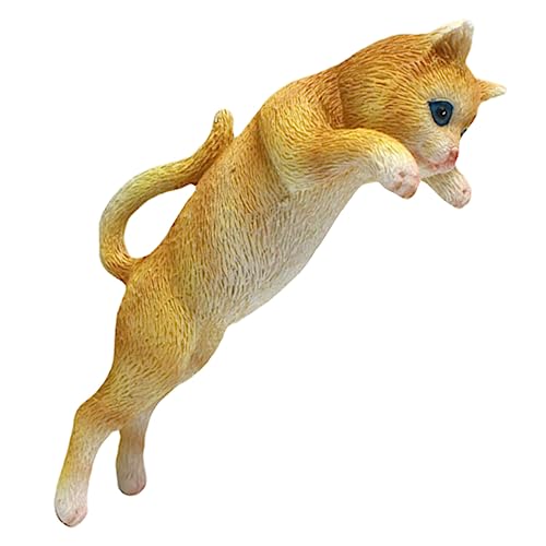 HOLIDYOYO Katzenfigur Blumentopf Hänger Dekorative Resin Katze Für Balkon Und Garten Pflanzen Hänger Niedliches Katzenornament Für Blumenpotts Und Pflanzgefäße von HOLIDYOYO