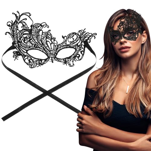 HOLIDYOYO Maskerademaske Für Erwachsene Venezianische Partymaske Halloween-Kostümmaske Karnevalsmaske Für Karneval Abschlussball Bar Partyzubehör von HOLIDYOYO