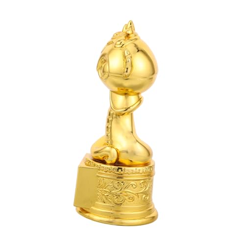 HOLIDYOYO Neujahrstrophäe Auszeichnung Trophäe Schlange Dekorative Schlange Trophäe Schlangenstatue Trophäe Schlangenstatue Für Bürodekoration Trophäe Preisträger Trophäe Chinesische von HOLIDYOYO