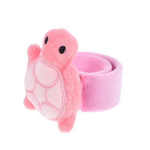 HOLIDYOYO Plüschpuppenarmband Distanzhalter Kinderpflaster Keksdose Aus Weißblech Pat-stick-armbänder Panda-magnete Werkzeugsitz Paar Armbänder Handgelenkschützer Zubehör Rosa Pp Baumwolle von HOLIDYOYO