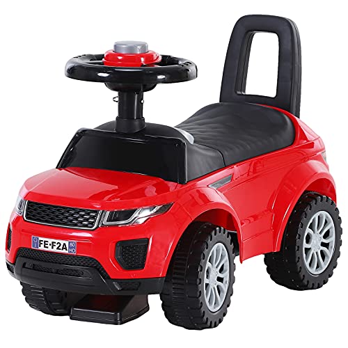 Homcom Kinderauto 12 – 36 Monate, Hupe rot von HOMCOM