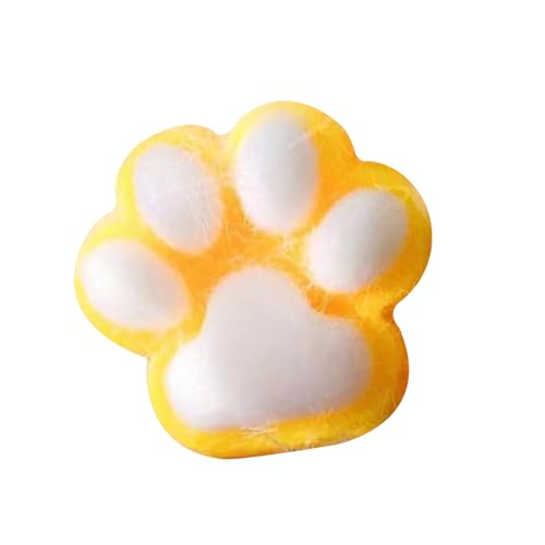 Squeeze Spielzeug, Katzenpfoten Quetschspielzeug mit Bällen Lustig, Squishy Cat Toy, Kawaii Flauschige Sensorische Spielzeug, Anti Stress Spielzeug, zum Konzentrieren (E) von HOME'S FRIEND