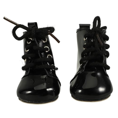 HOMFAMINI 1 Paar Puppenstiefel Puppenzubehör Mini Hausschuhe Ornamente Mini Schuhe Spielzeugschuhe Für 18 Zoll Puppen Mini Szenen Verzierungen Miniaturschuhe Modelle von HOMFAMINI