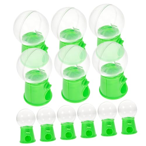 HOMFAMINI 12St kreatives Kinderspielzeug Spielzeug für Kinder Toys Greifmaschine Süßwarenautomat für Kaugummiball-Verkaufsautomat Spielzeug Mini Handy Candy-Catcher-Maschine Green von HOMFAMINI