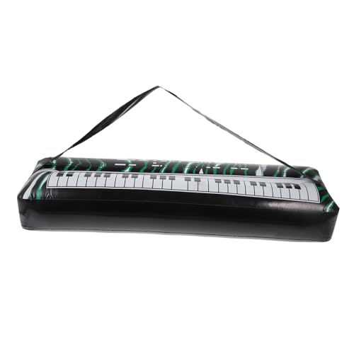 HOMFAMINI Aufblasbare Elektronische Tastatur Spielzeug Aufblasbare PVC Instrument Interessante Instrument Requisiten Aufblasbare Elektronische Organe Aufblasbare Photo Booth Requisiten von HOMFAMINI