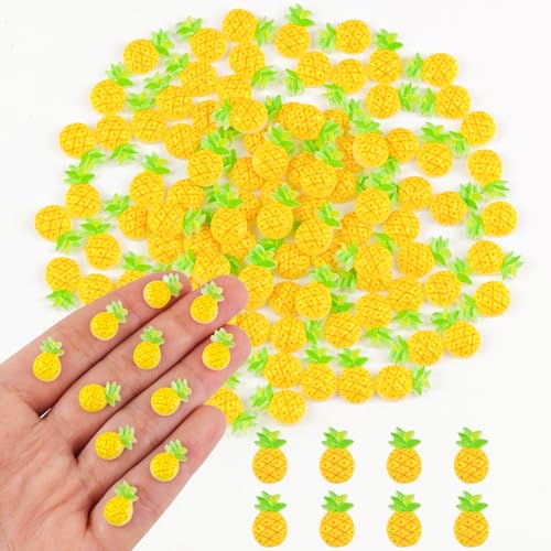 100 Stück Winzige Ananas für Puppenhaus Mikroharz Obst Dekor zum Basteln Mini Dinge für Feengarten Micro Landschaftsbau Dekoration 100 Stück Winzige Ananas für Puppenhaus Mikroharz Obst Dekor zum Basteln Mini Dinge für Feengarten Micro Landschaftsbau Dekoration von HOMICO