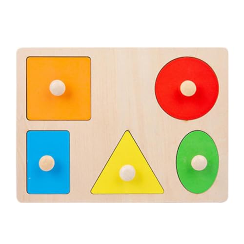 HOMOBABE 1 Satz Geometrisches Puzzle für Kreatives Lernspielzeug für Jungen und Mädchen Bausteine Fördert Frühkindliche Bildung und Hand Augen Koordination HOMOBABE 1 Satz Geometrisches Puzzle für Kreatives Lernspielzeug für Jungen und Mädchen Bausteine Fördert Frühkindliche Bildung und Hand Augen Koordination von HOMOBABE