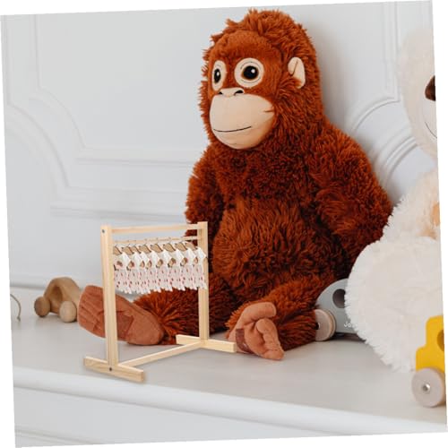 HOMOBABE 2 Stück Miniatur Puppen Kleiderbügel aus Holz Stabiles Doll House Furniture Vielseitiger House Clothes Stand Kompakter Doll Clothes Hanger Rack für Puppenschrank und HOMOBABE 2 Stück Miniatur Puppen Kleiderbügel aus Holz Stabiles Doll House Furniture Vielseitiger House Clothes Stand Kompakter Doll Clothes Hanger Rack für Puppenschrank und von HOMOBABE