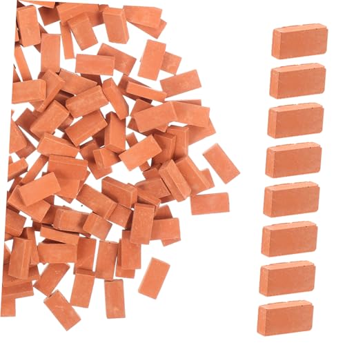 HOMOBABE 200 Stück Maßstab Langlebige Argil Material Miniaturbausteine für Modellbau Sandtisch Landschaft Architektur und DIY Garten Dekoration HOMOBABE 200 Stück Maßstab Langlebige Argil Material Miniaturbausteine für Modellbau Sandtisch Landschaft Architektur und DIY Garten Dekoration von HOMOBABE