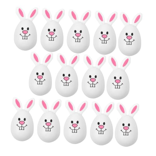 HOMOBABE 24stücke Befüllbare Ostereier Hasenform Ostereier Zum Dekorieren Für Ostern Basteln Süßigkeitenhalter HOMOBABE 24stücke Befüllbare Ostereier Hasenform Ostereier Zum Dekorieren Für Ostern Basteln Süßigkeitenhalter von HOMOBABE