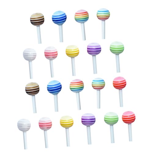 HOMOBABE 25 Stück Teiliges Mini Lutscher Modell Bunte Realistische Fake Lollipops Detailreiche Mini Haus Dekorationen Farbenfrohe Süße Deko für DIY Geschenke und Zufällige Zufällige Farbe HOMOBABE 25 Stück Teiliges Mini Lutscher Modell Bunte Realistische Fake Lollipops Detailreiche Mini Haus Dekorationen Farbenfrohe Süße Deko für DIY Geschenke und Zufällige Zufällige Farbe von HOMOBABE