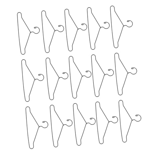 HOMOBABE 25 Stück Teiliges Mini Metall Kleiderbügel Schwarz für Puppenhaus Platzsparende Kleine Kleiderhalter für Puppenkleider für Mini Doll House Zubehör und Puppenkleideraufbewahrung HOMOBABE 25 Stück Teiliges Mini Metall Kleiderbügel Schwarz für Puppenhaus Platzsparende Kleine Kleiderhalter für Puppenkleider für Mini Doll House Zubehör und Puppenkleideraufbewahrung von HOMOBABE