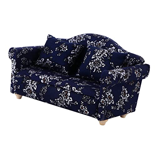 HOMOBABE 2stücke Mini Sofa Für Kissen Blaues Blumenmuster Für Puppenhaus Und Spielzeugzimmer Dekorativ Tragbar Und Langlebig Schafft Eine Elegante Atmosphäre HOMOBABE 2stücke Mini Sofa Für Kissen Blaues Blumenmuster Für Puppenhaus Und Spielzeugzimmer Dekorativ Tragbar Und Langlebig Schafft Eine Elegante Atmosphäre von HOMOBABE